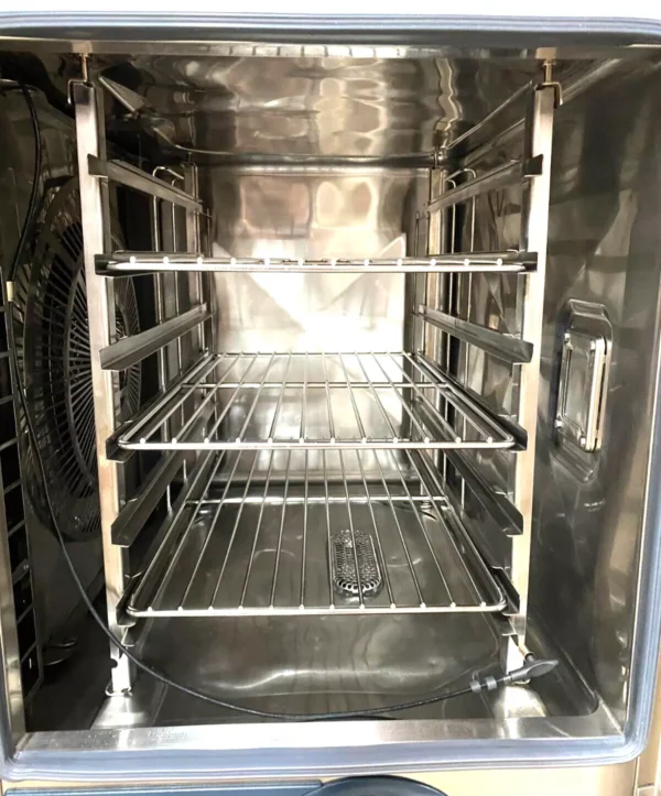 Rational 6 pan/half size (Electric) Combi, w/UltraVent Hood, Stand (w/Warranty) - Image 8
