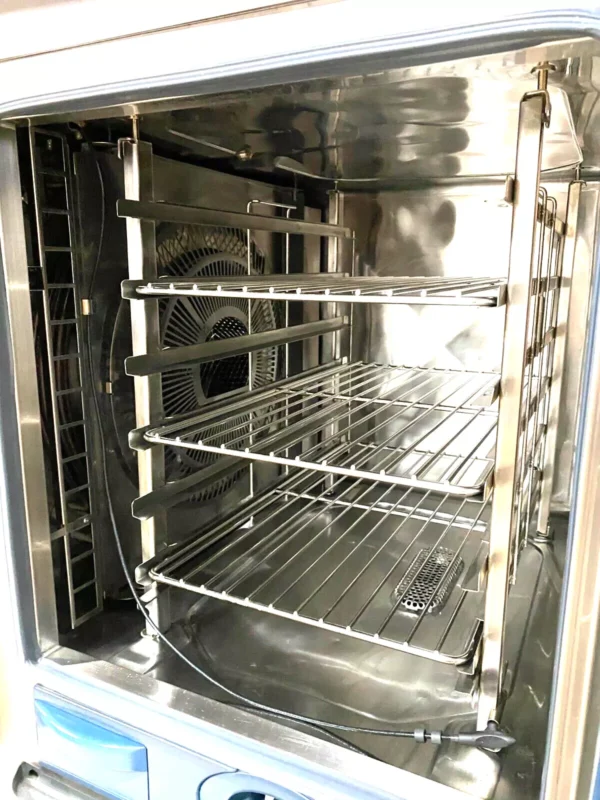 Rational 6 pan/half size (Electric) Combi, w/UltraVent Hood, Stand (w/Warranty) - Image 9