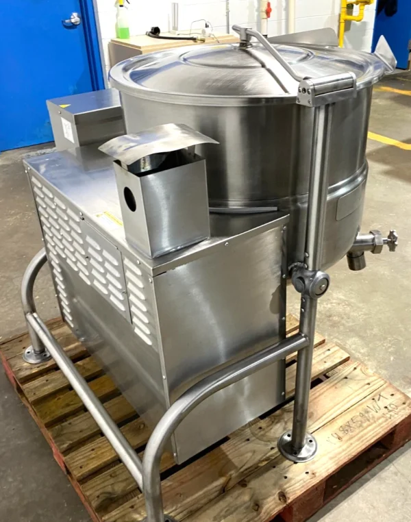 Cleveland KGL-40T (40 GAL ) Nat. Gas, Tilt Steam Kettle (Refurbished w/WARRANTY) - Image 8