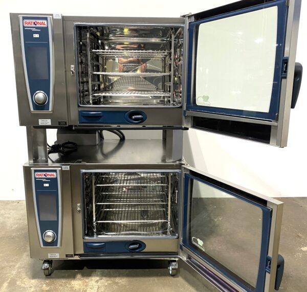 Rational DOUBLE 6 pan, full size, natural gas combis (Refurbished w/WARRANTY) - Image 9
