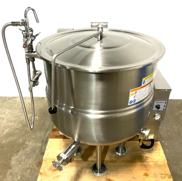 Cleveland 40 gal, natural gas, stationary kettle (Refurbished w/WARRANTY) - Image 2