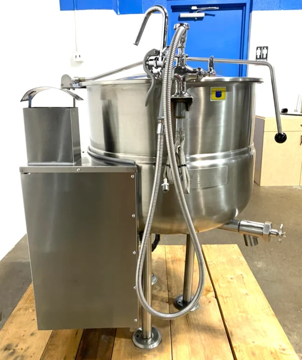 Cleveland 40 gal, natural gas, stationary kettle (Refurbished w/WARRANTY) - Image 10