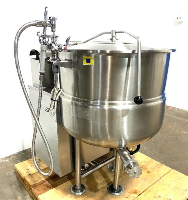 Cleveland 40 gal, natural gas, stationary kettle (Refurbished w/WARRANTY) - Image 12