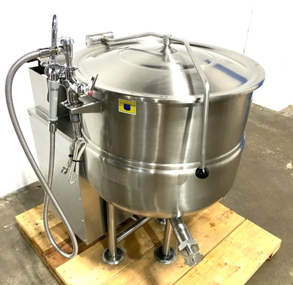 Cleveland 40 gal, natural gas, stationary kettle (Refurbished w/WARRANTY) - Image 13