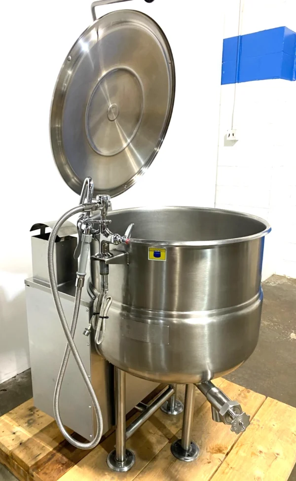 Cleveland 40 gal, natural gas, stationary kettle (Refurbished w/WARRANTY) - Image 16
