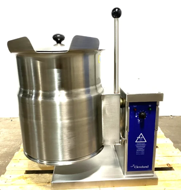 Cleveland 6 gallon electric 208/240v kettle w/lid (Refurbished w/WARRANTY)