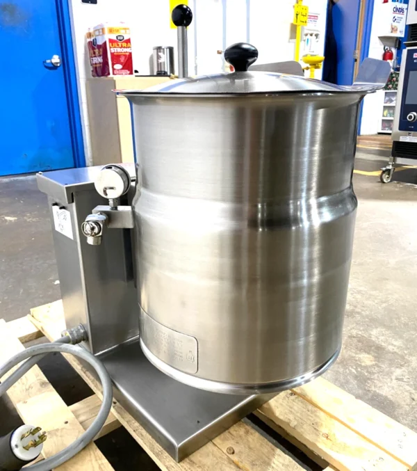 Cleveland 6 gallon electric 208/240v kettle w/lid (Refurbished w/WARRANTY) - Image 8
