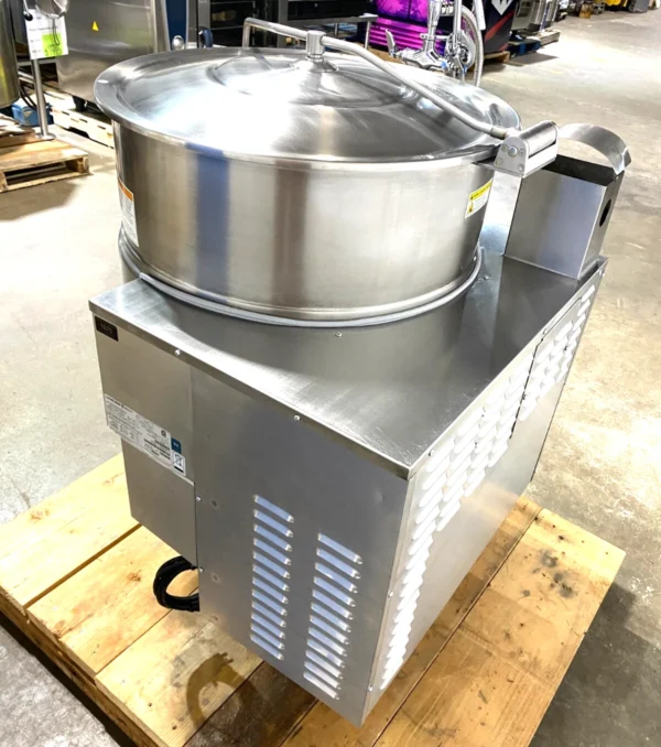 Cleveland 40 gal, natural gas, stationary kettle (Refurbished w/WARRANTY) - Image 7