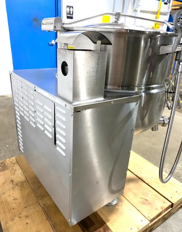Cleveland 40 gal, natural gas, stationary kettle (Refurbished w/WARRANTY) - Image 8