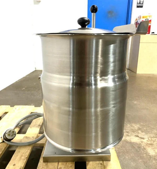 Cleveland 6 gallon electric 208/240v kettle w/lid (Refurbished w/WARRANTY) - Image 10