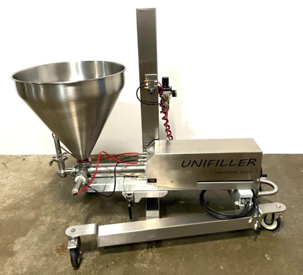 Unifiller Universal 1000i single piston filler with mobile stand (Refurbished) - Image 2