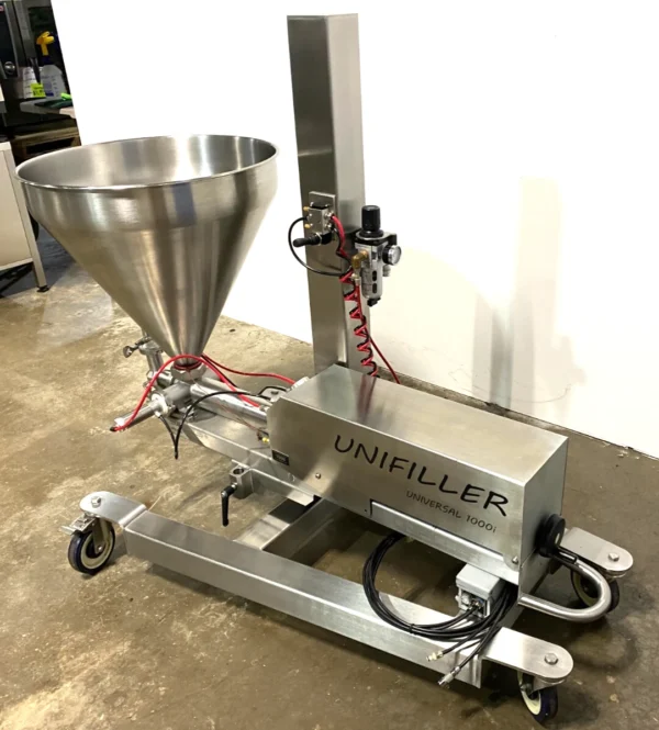 Unifiller Universal 1000i single piston filler with mobile stand (Refurbished) - Image 5