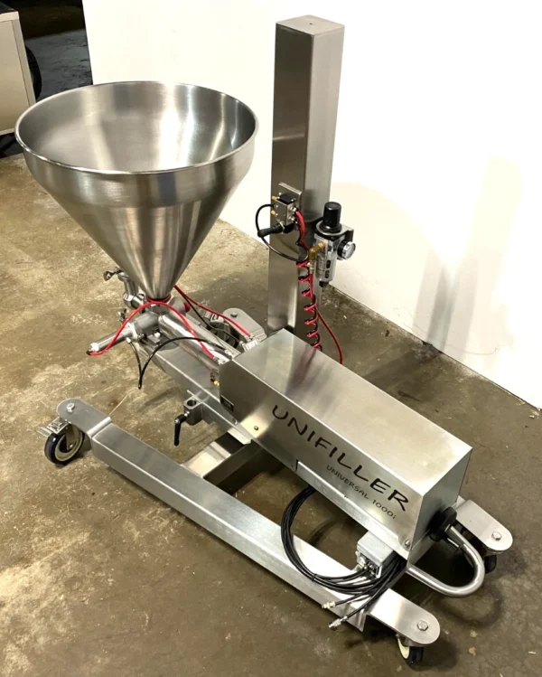 Unifiller Universal 1000i single piston filler with mobile stand (Refurbished) - Image 6