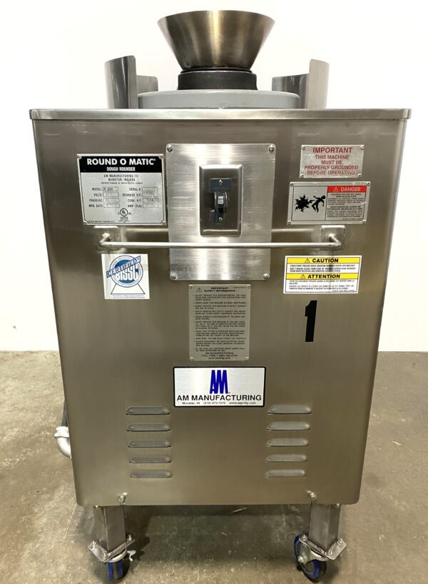 2023 Model ... AM Manufacturing Round-O-Matic R900C Dough rounder
