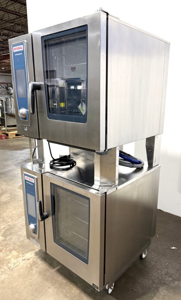 Rational 6 Pan/ Half Size, Double, Natural Gas, Combi Ovens (Refurbished w/WARRANTY) - Image 3