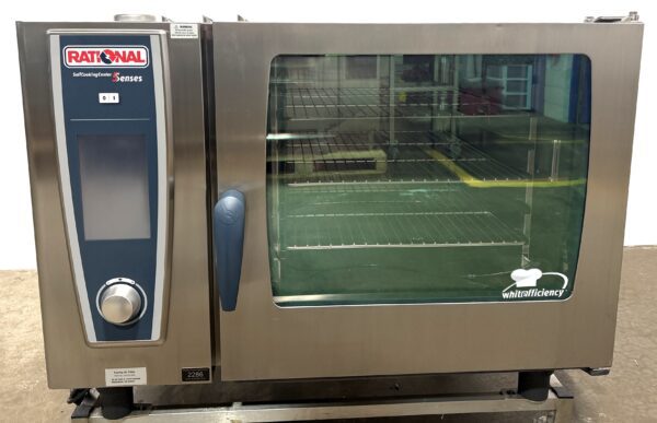 Rational SCCWE62G (6 Pan/FULL Size) Natural Gas Combi (w/WARRANTY)