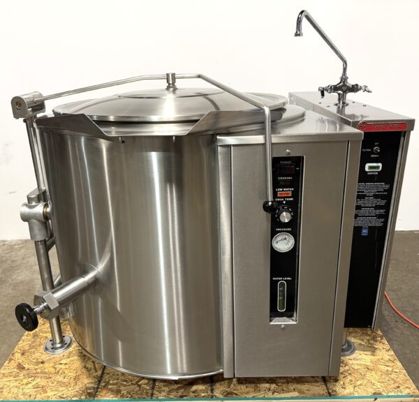 Market Forge (FT-40-GLS) 40 Gallon Natural Gas POWER Tilt Kettle (Refurbished w/WARRANTY)