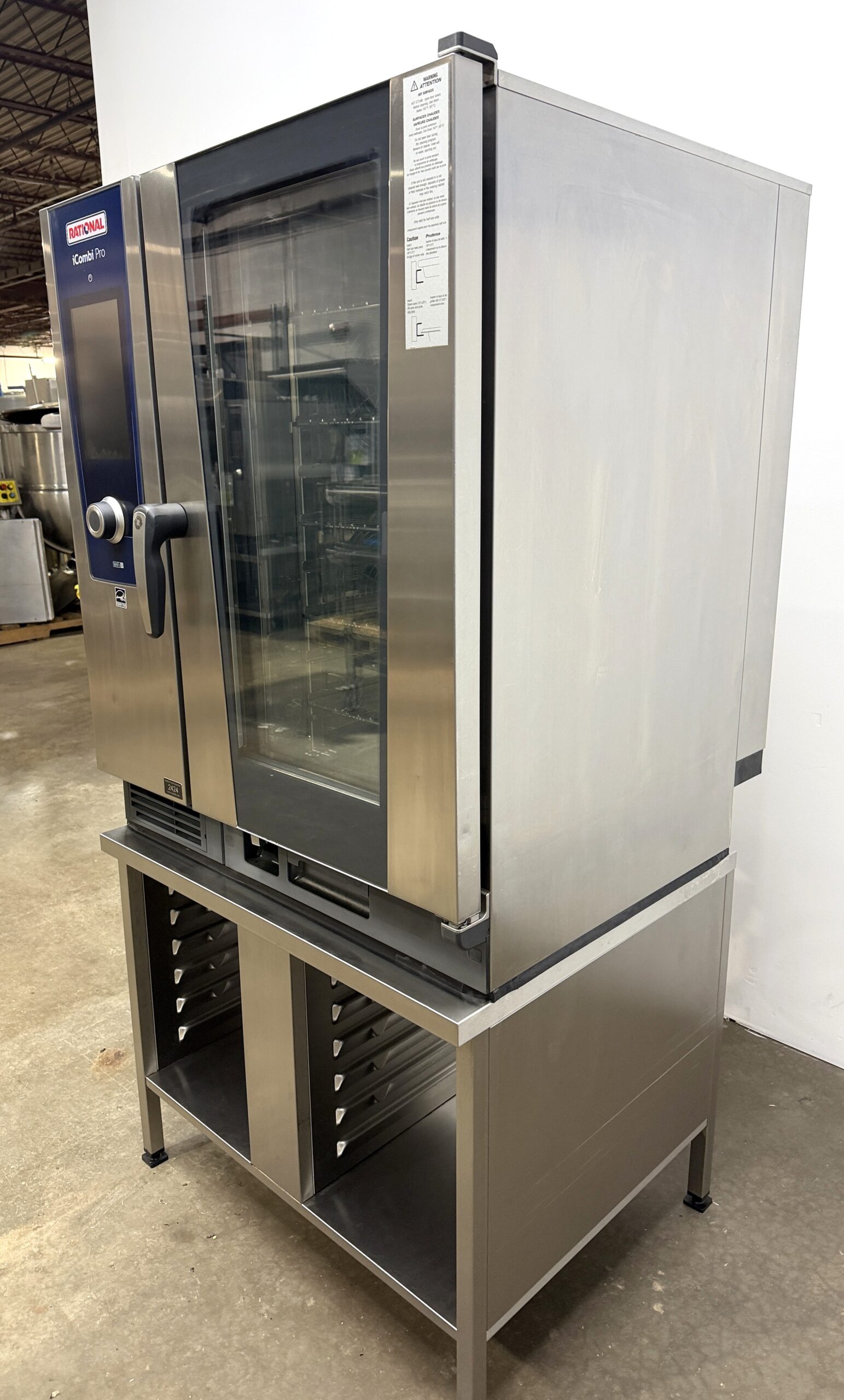 Rational IcombiPro, 10 Pan, Half Size, Electric Combi Oven w/Stand (Refurbished w/WARRANTY) - Image 13