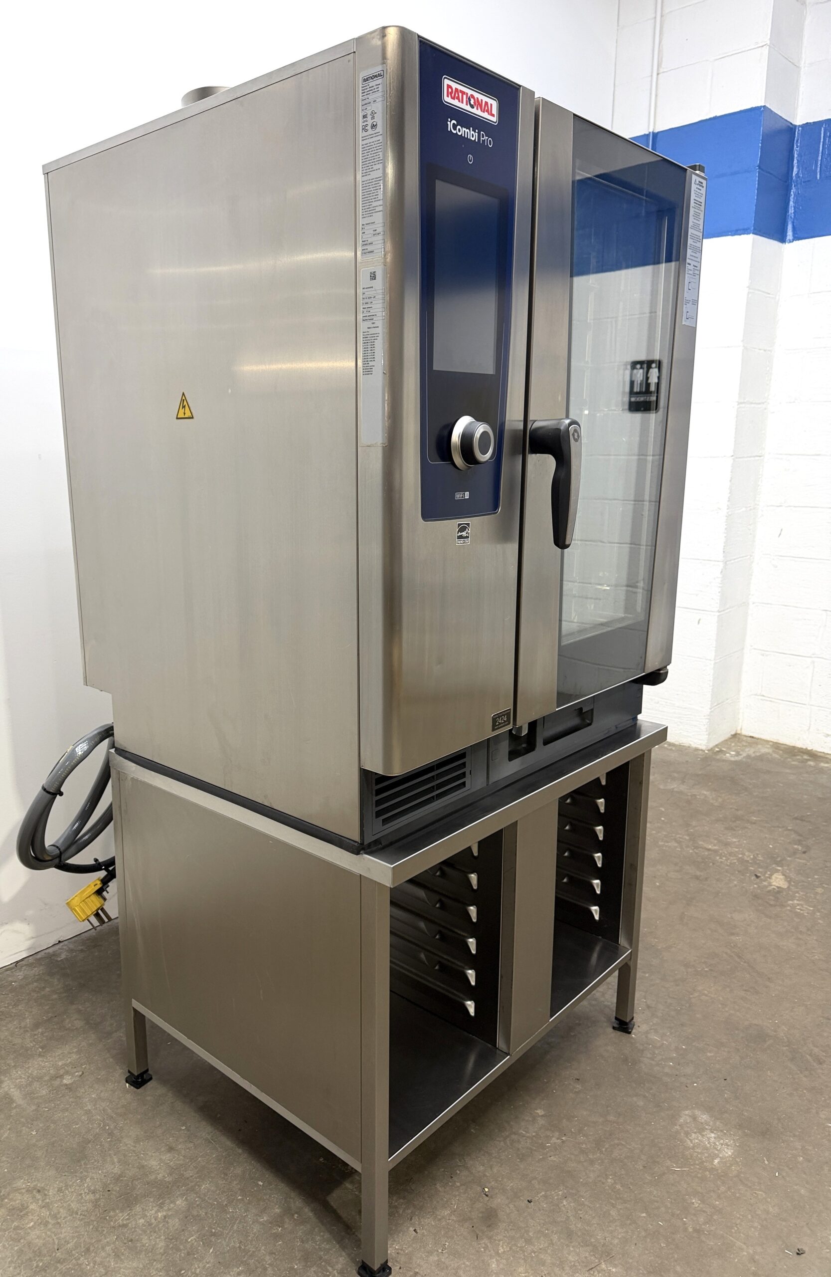 Rational IcombiPro, 10 Pan, Half Size, Electric Combi Oven w/Stand (Refurbished w/WARRANTY) - Image 7