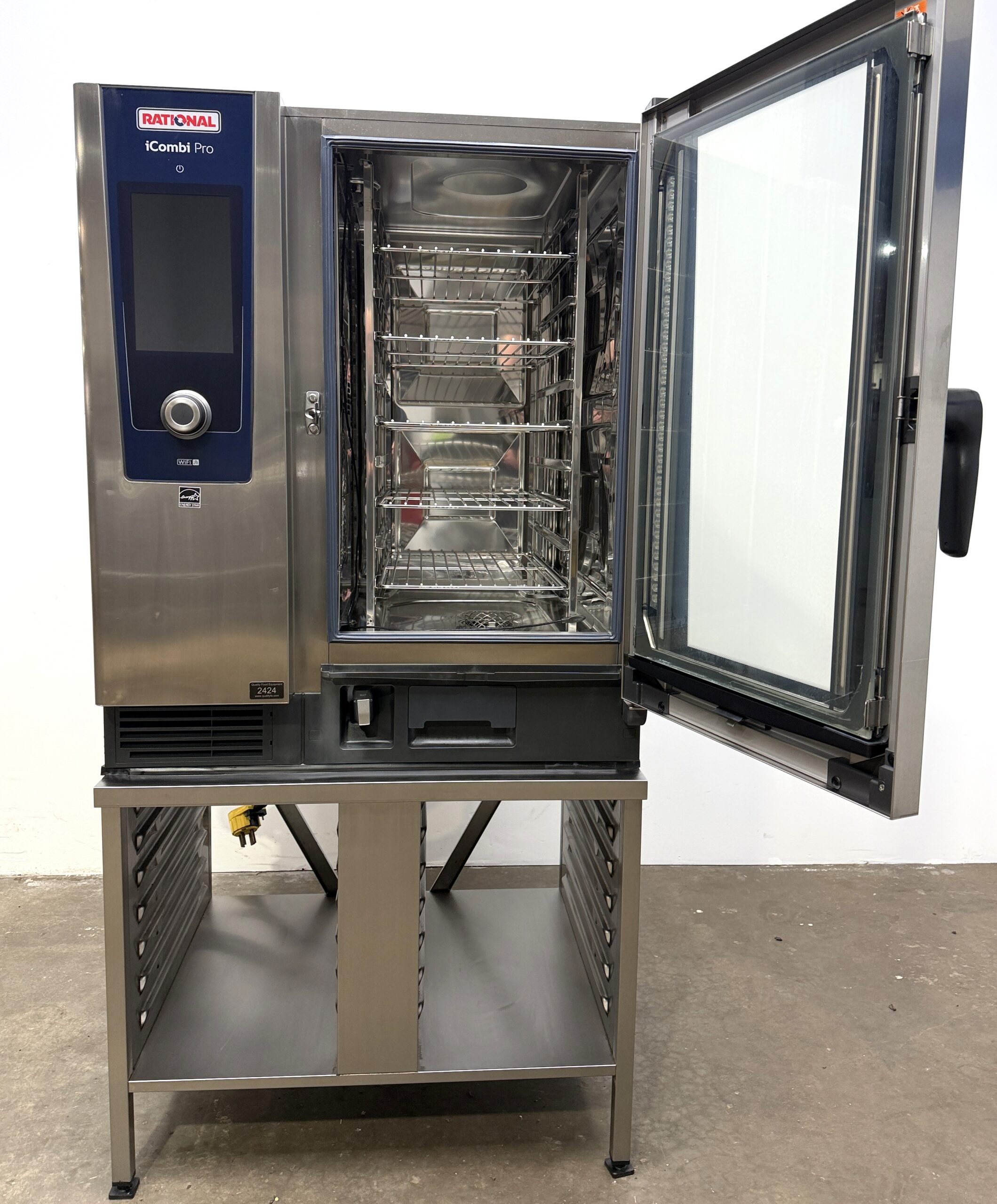 Rational IcombiPro, 10 Pan, Half Size, Electric Combi Oven w/Stand (Refurbished w/WARRANTY) - Image 6
