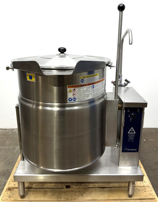 Cleveland KET-20-T (20 gallon) Electric, Tilting Steam kettle w/Stand (Refurbished w/WARRANTY)