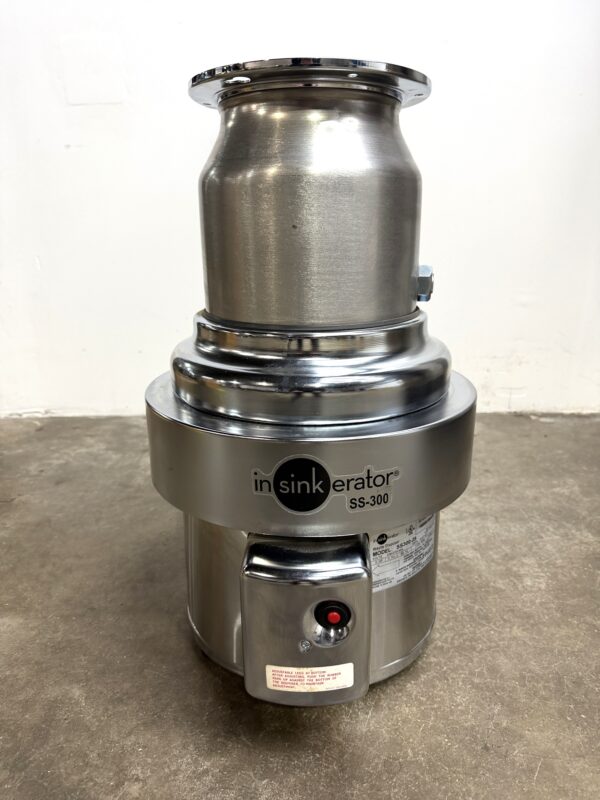 InSinkErator SS-300-25 Commercial Garbage Disposer - 3 hp, 208-230/460V, 3 Phase
