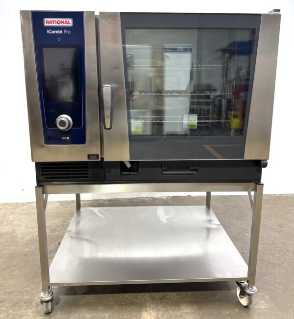 Rational IcombiPro 6 pan, full size, Gas, combi w/Stand (Refurbished w/WARRANTY)