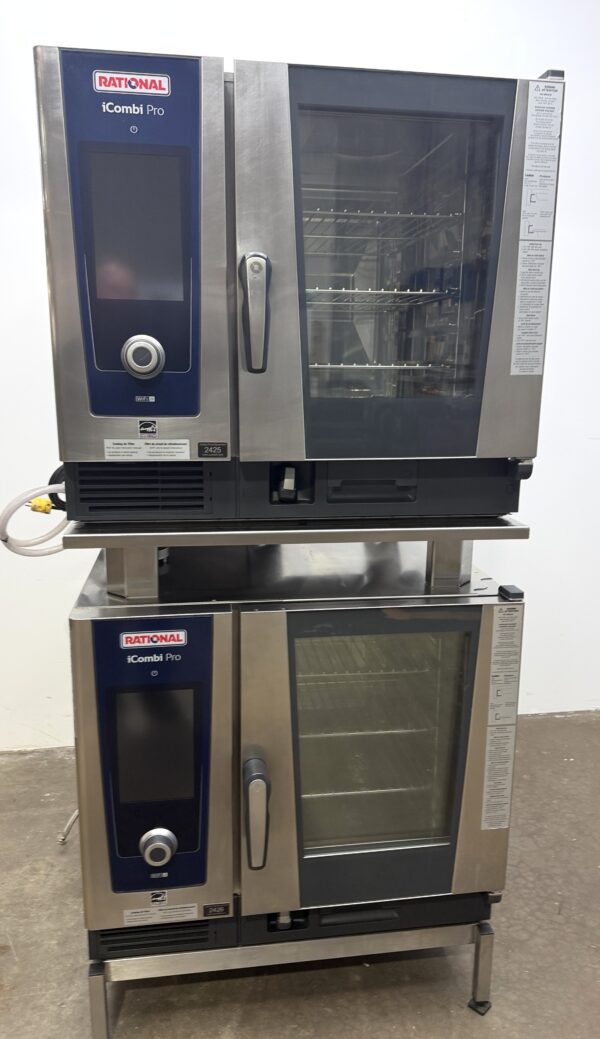 Rational DOUBLE IcombiPro 6 pan, half size, Gas, combi (Refurbished w/WARRANTY)