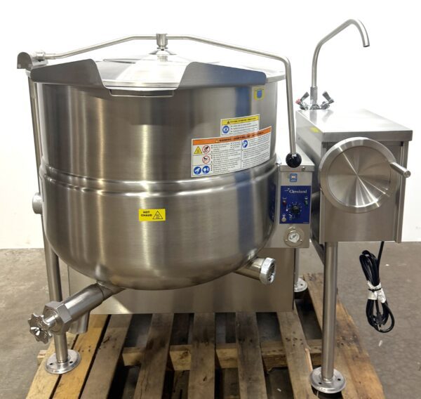 Cleveland KGL-40T (40 GAL ) Nat. Gas, Tilt Steam Kettle (Refurbished w/WARRANTY)