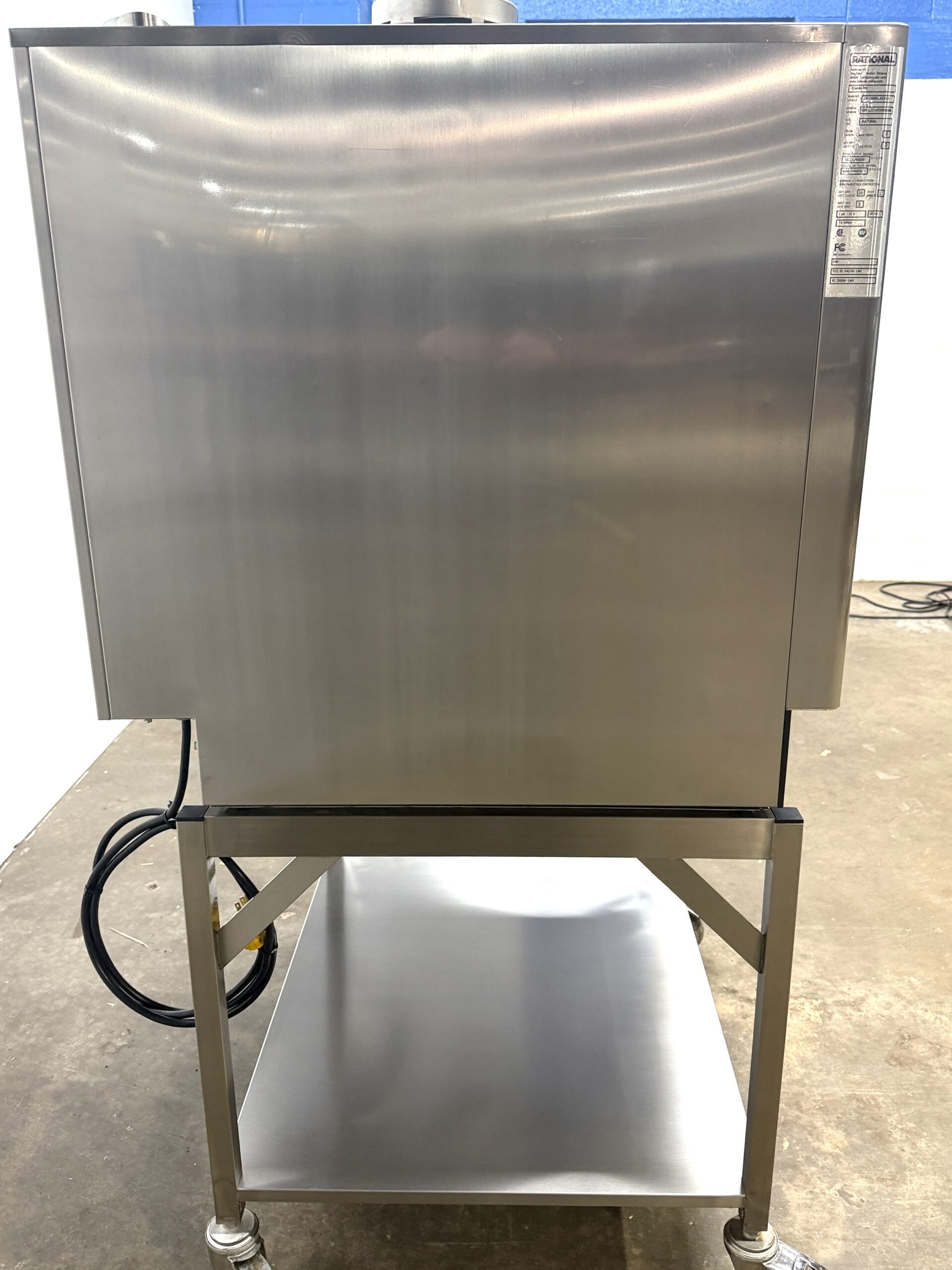 Rational IcombiPro 6 pan, half size, Gas, combi w/ Mobile stand (Refurbished w/WARRANTY) - Image 5