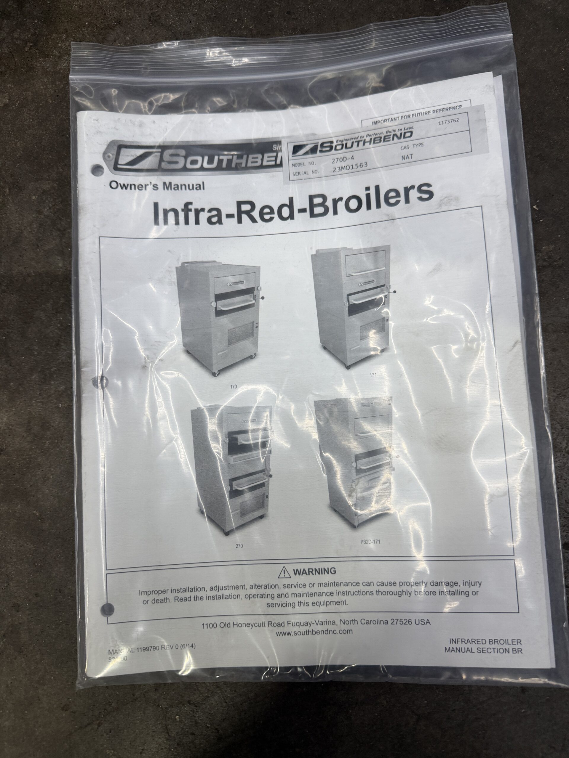 Southbend 270D Infrared Double Deck Radiant Broiler (NEW Open Box) - Image 8