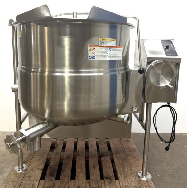 2022 Cleveland (KGL-80T) 80 Gallon, Nat Gas, Tilting Kettle (Refurbished w/Warranty)