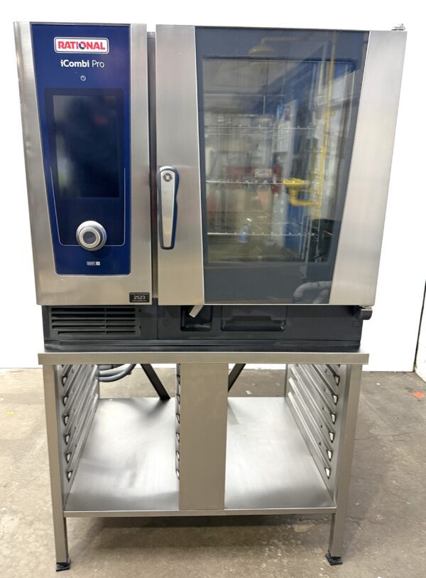 Rational IcombiPro, 6 Pan, Half Size, Electric Combi Oven w/Stand (Refurbished w/WARRANTY)