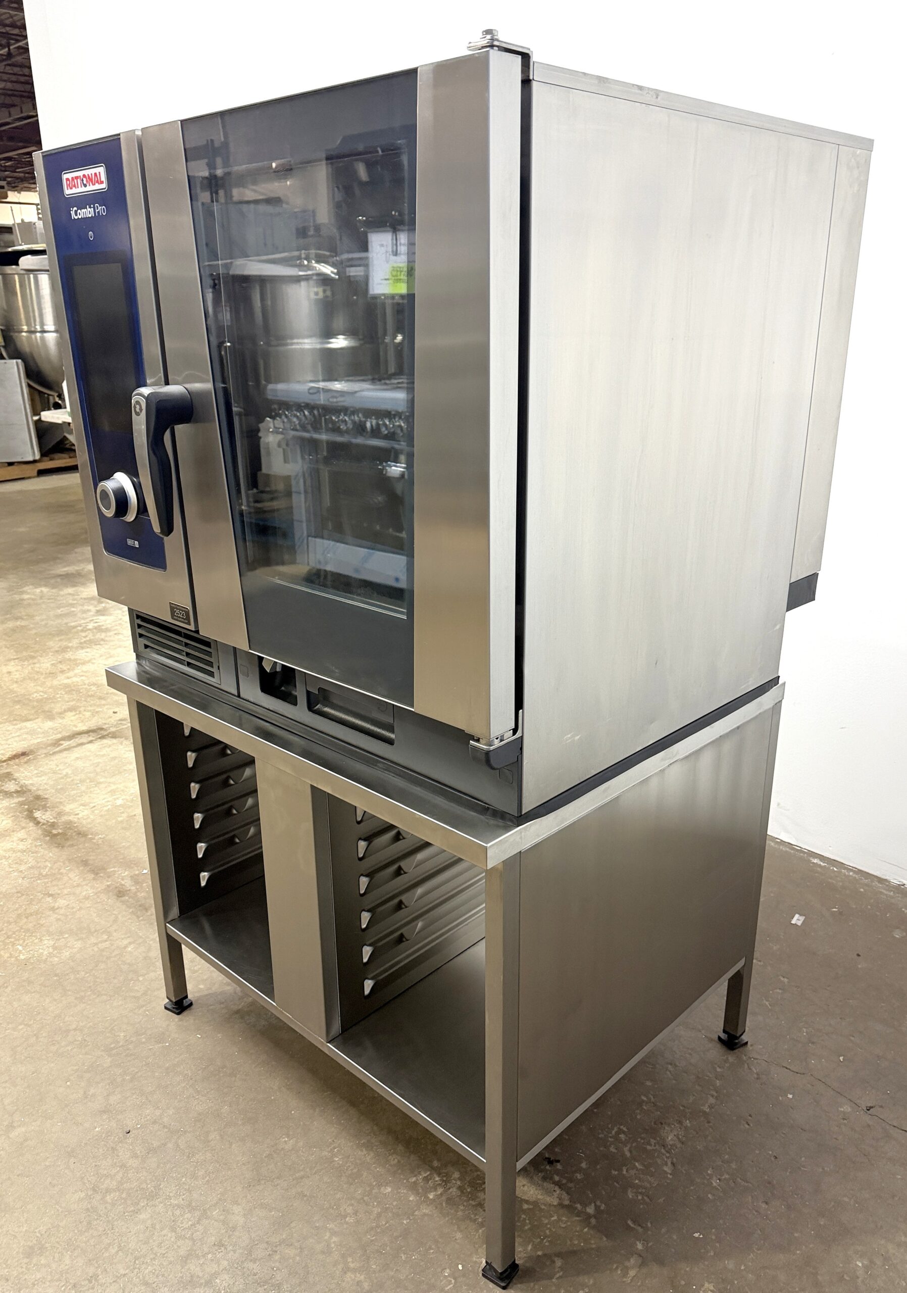 Rational IcombiPro, 6 Pan, Half Size, Electric Combi Oven w/Stand (Refurbished w/WARRANTY) - Image 3