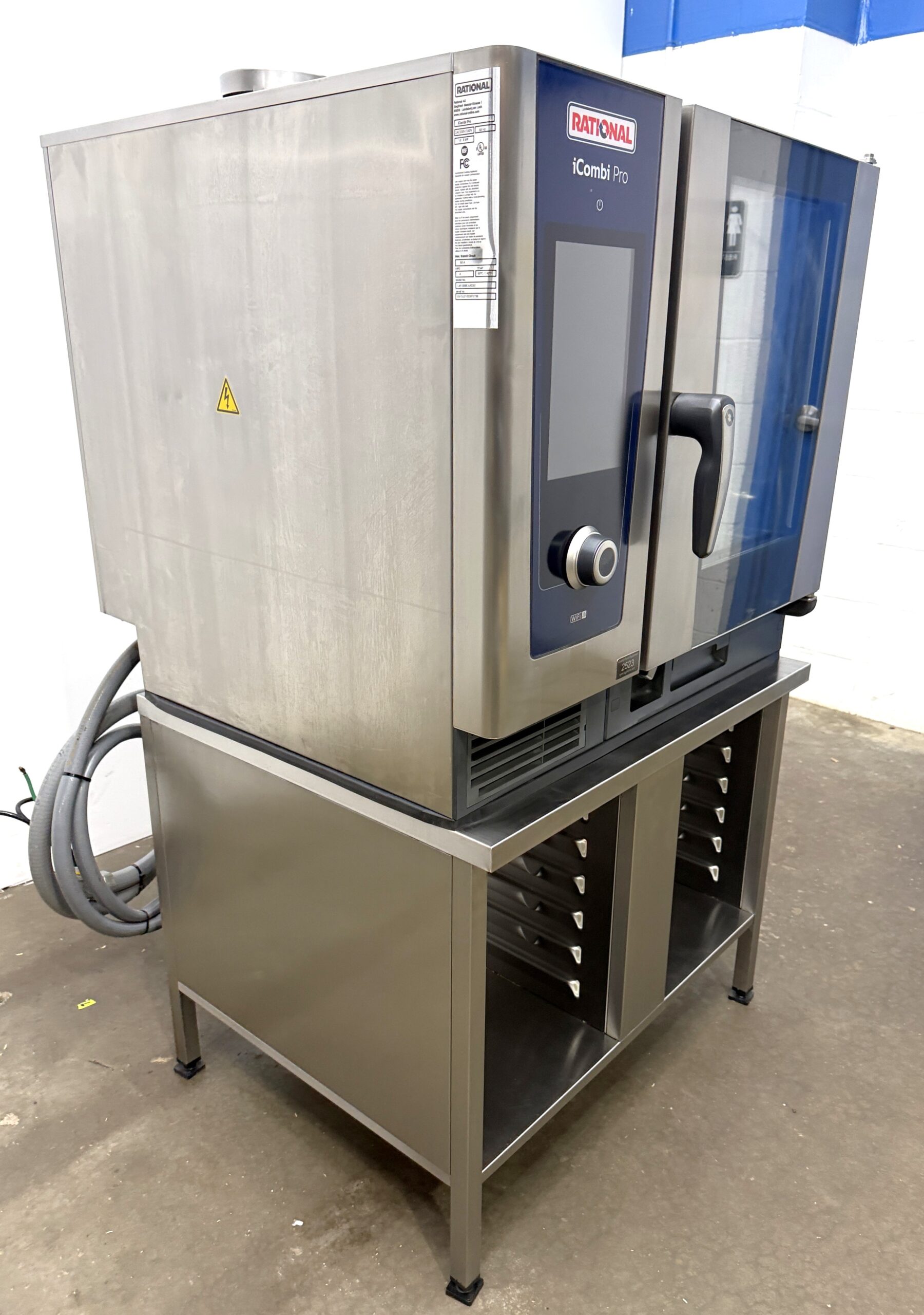 Rational IcombiPro, 6 Pan, Half Size, Electric Combi Oven w/Stand (Refurbished w/WARRANTY) - Image 9