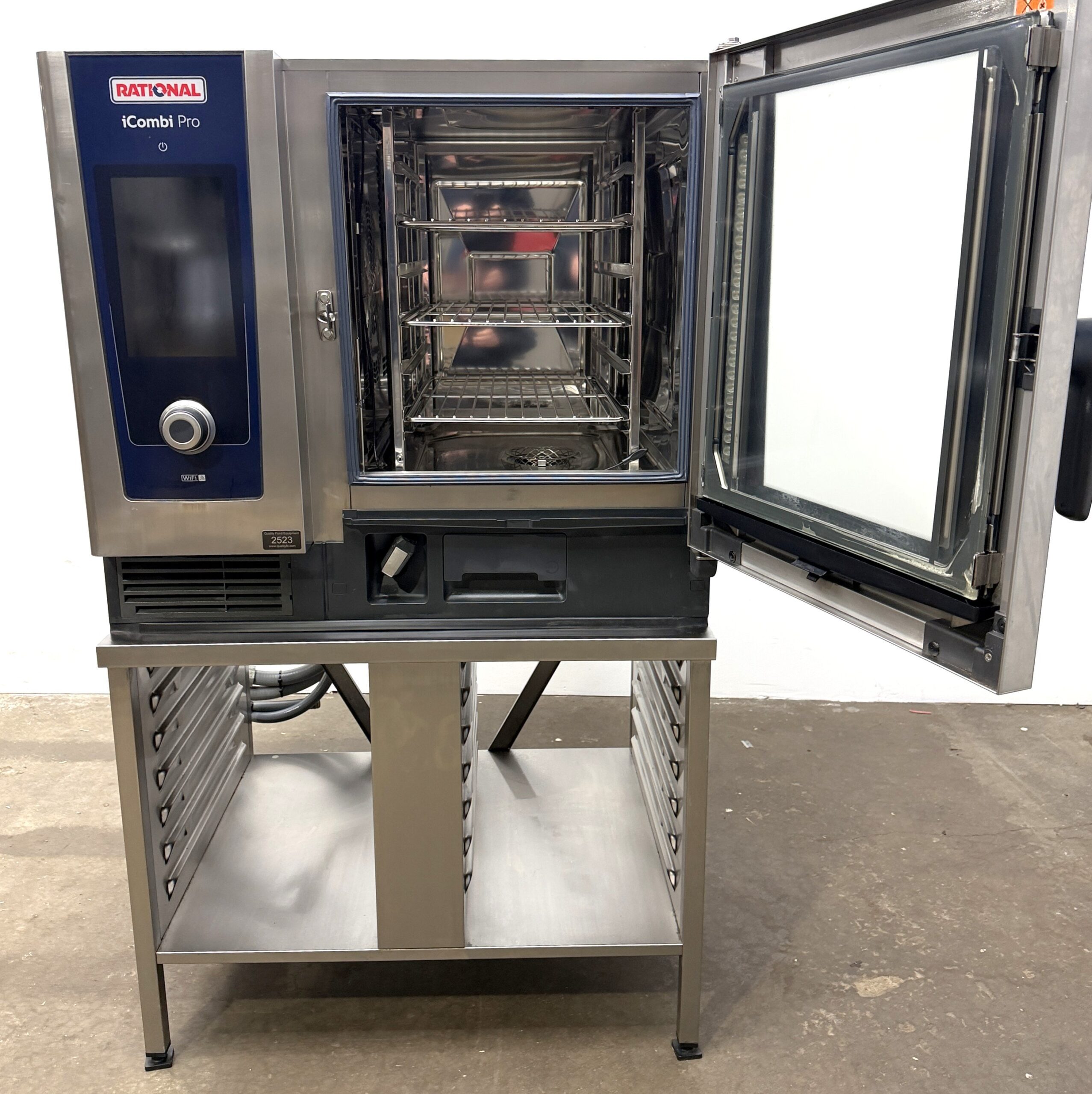 Rational IcombiPro, 6 Pan, Half Size, Electric Combi Oven w/Stand (Refurbished w/WARRANTY) - Image 10