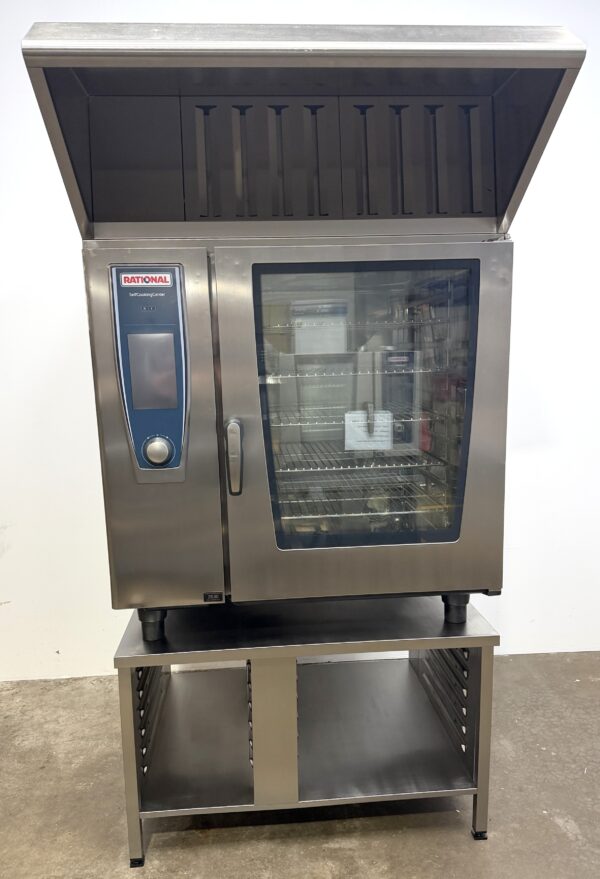 Rational (Electric) 10 Pan, Full size, Combi w/Ultravent Hood & Stand (Warranty)