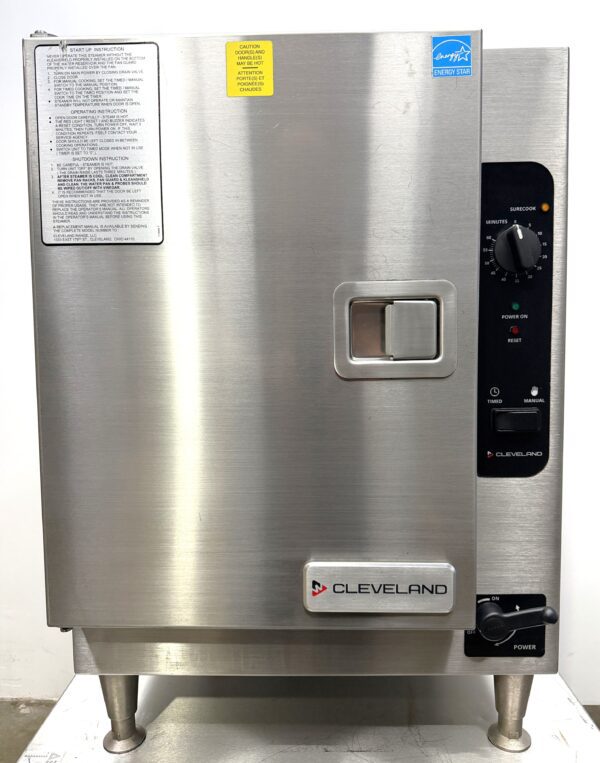 Cleveland 22CET6.1 (6) Pan Electric Countertop Steamer 3 PHASE (Refurbished w/Warranty)