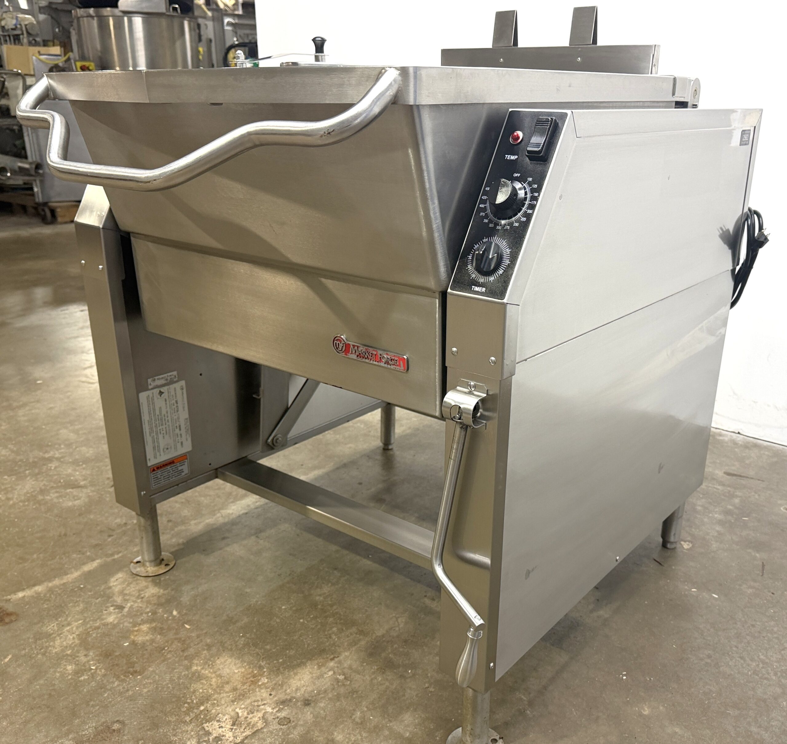 Market Forge 30 Gallon, Natural gas, Power tilt, Braising pan (Refurbished w/WARRANTY) - Image 23