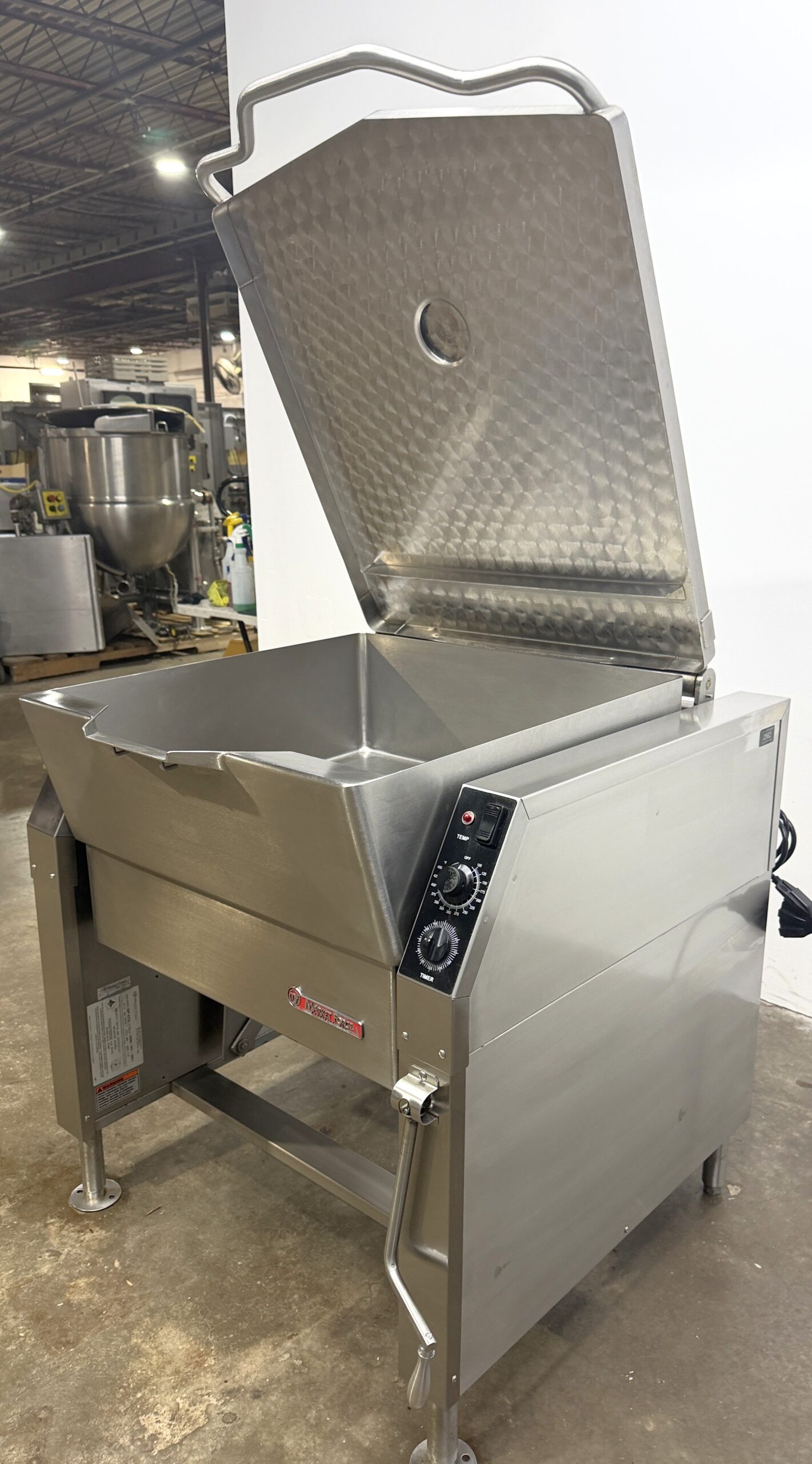 Market Forge 30 Gallon, Natural gas, Power tilt, Braising pan (Refurbished w/WARRANTY) - Image 8
