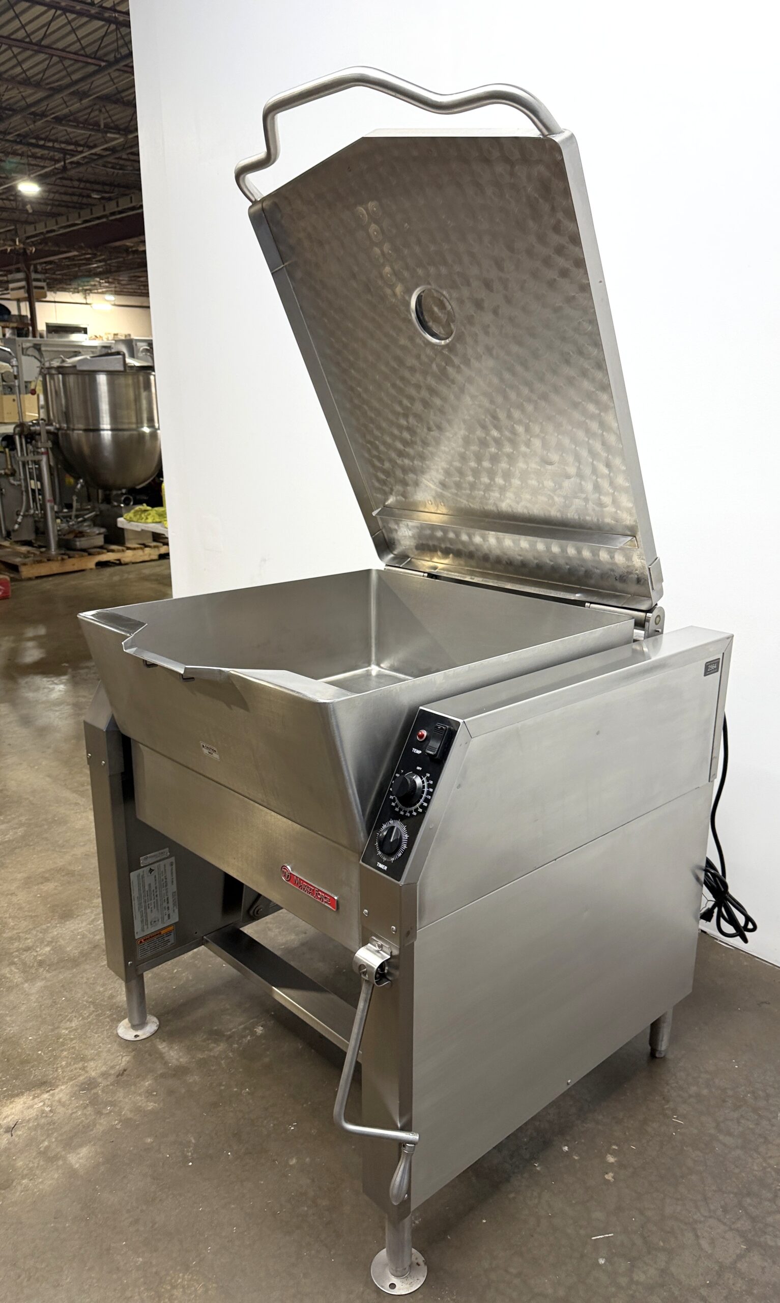 Market Forge 30 Gallon, Natural gas, Power tilt, Braising pan (Refurbished w/WARRANTY) - Image 7