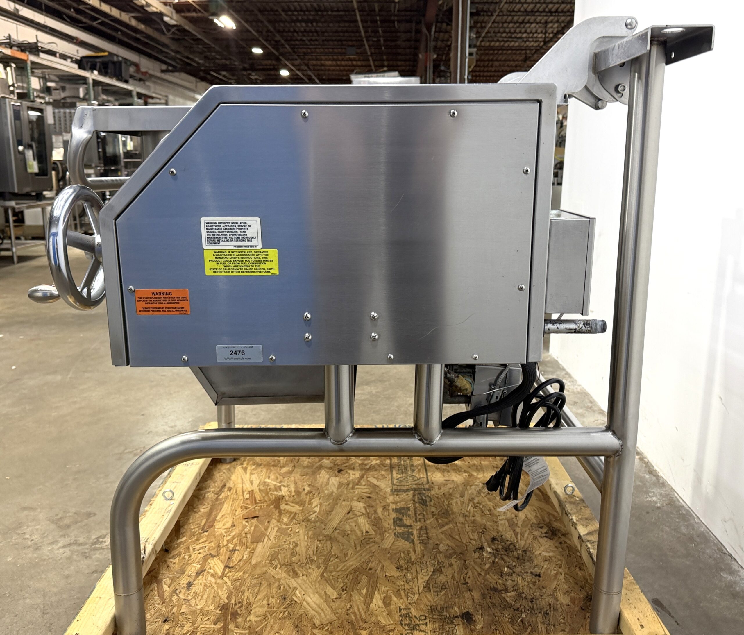 Groen BPM-30GC … 30 Gal. Natural Gas Braising Pan (Refurbished w/WARRANTY) - Image 19