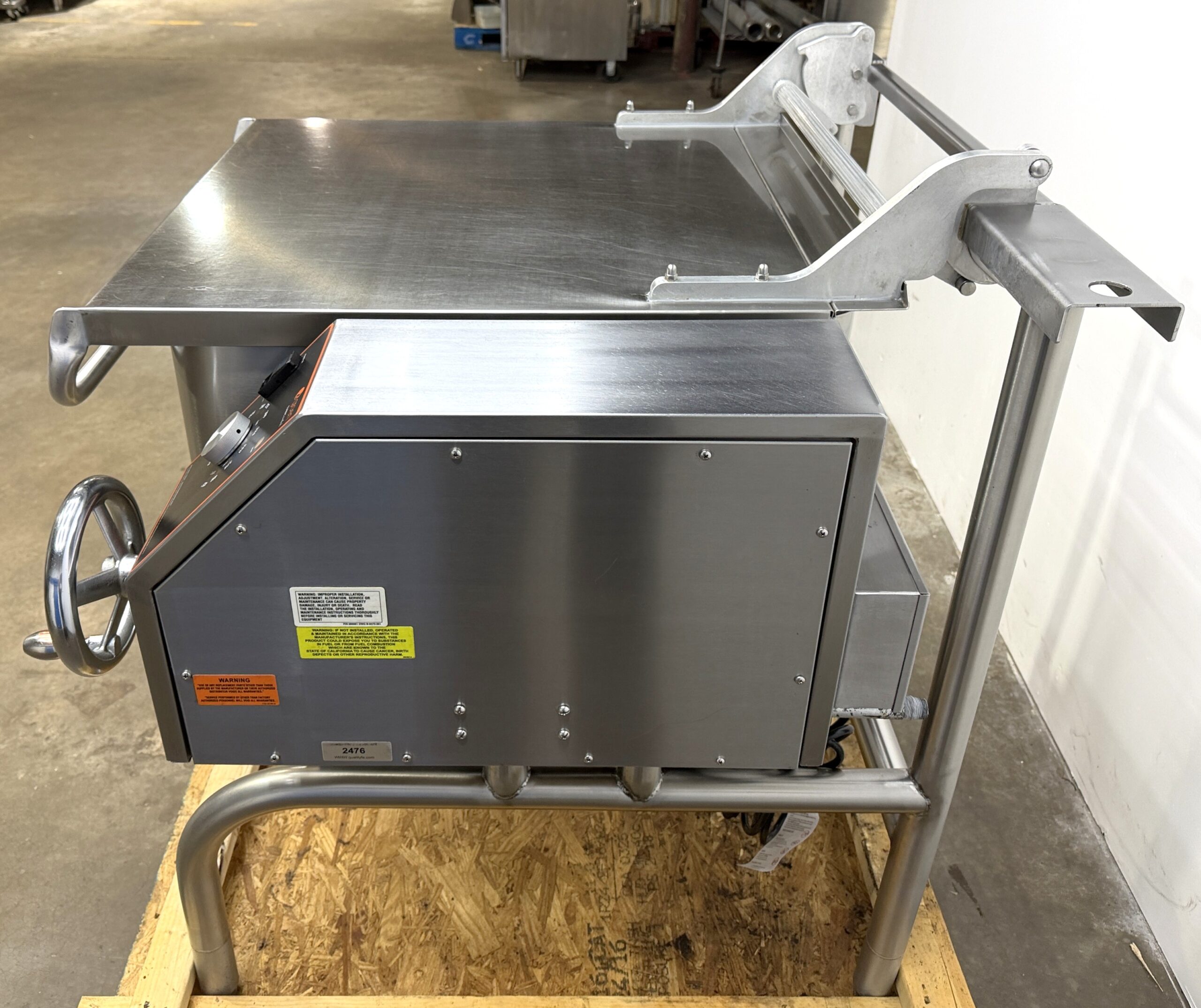 Groen BPM-30GC … 30 Gal. Natural Gas Braising Pan (Refurbished w/WARRANTY) - Image 4