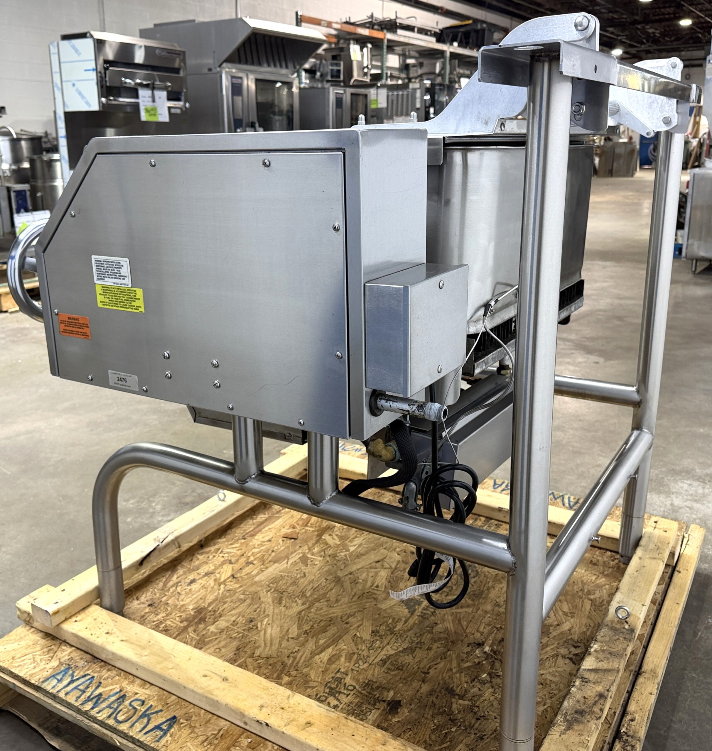 Groen BPM-30GC … 30 Gal. Natural Gas Braising Pan (Refurbished w/WARRANTY) - Image 3