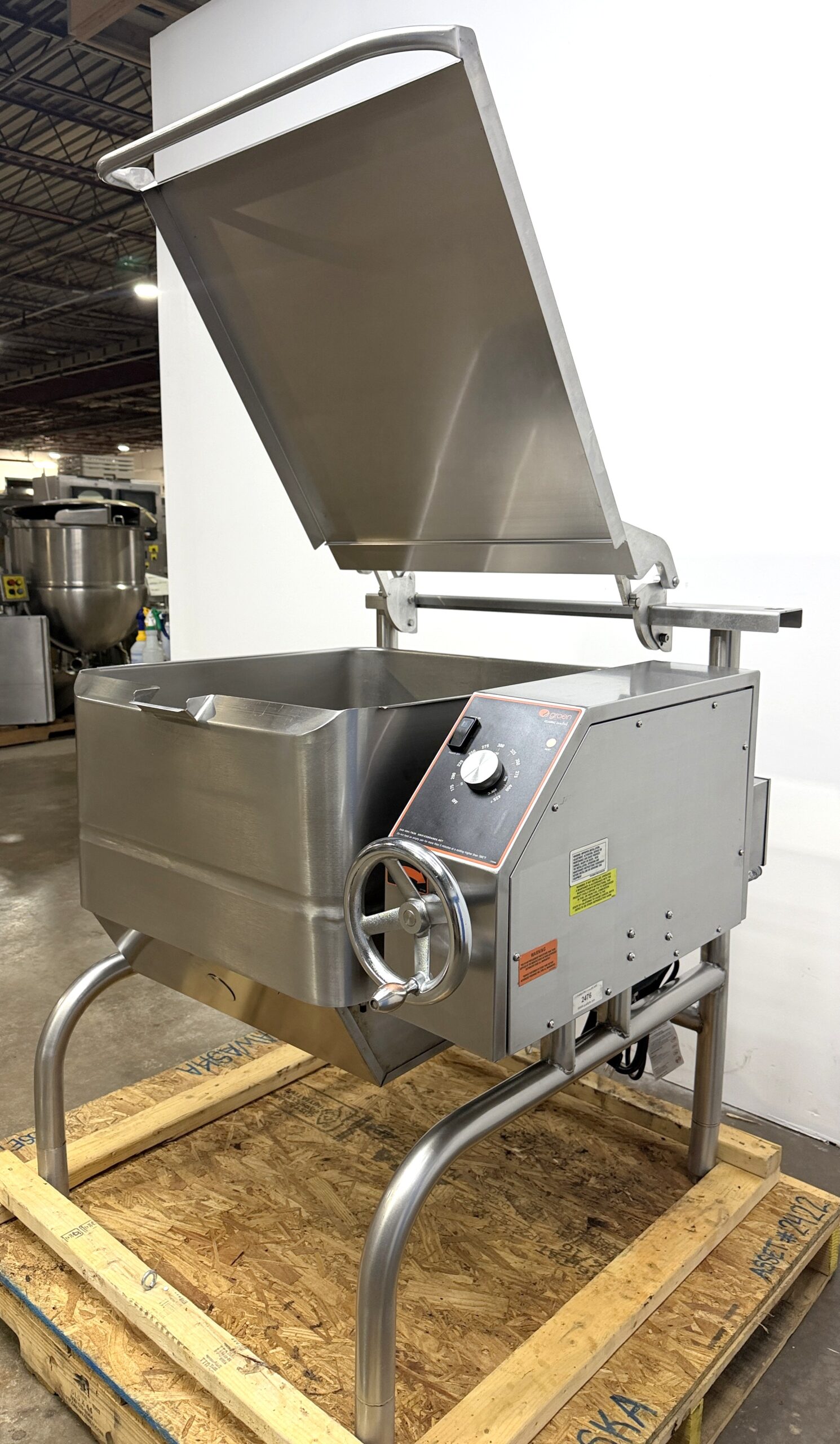 Groen BPM-30GC … 30 Gal. Natural Gas Braising Pan (Refurbished w/WARRANTY) - Image 9