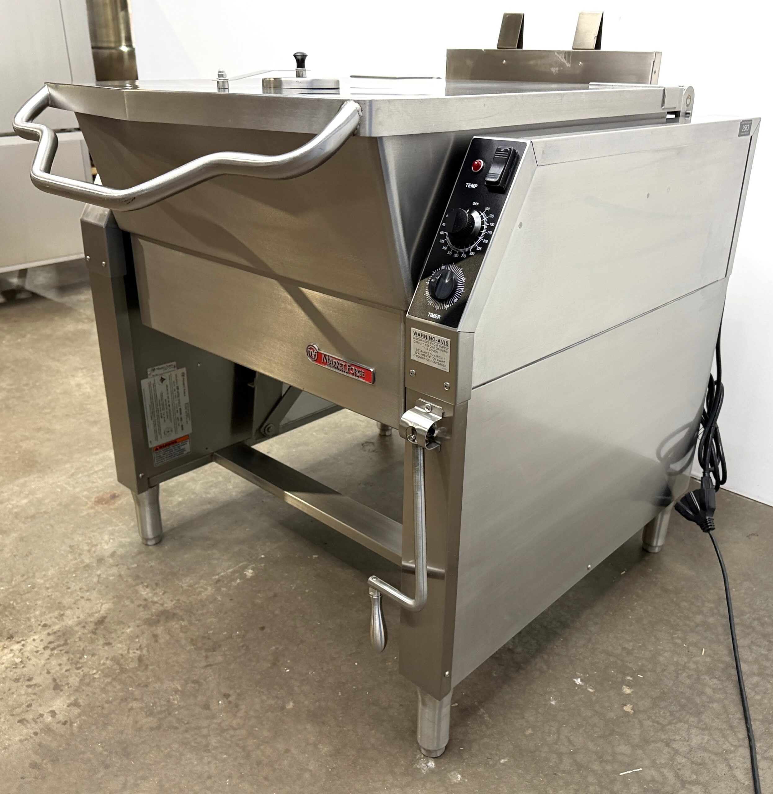 Market Forge 30 Gallon, Natural gas, Power tilt, Braising pan (Refurbished w/WARRANTY) (Copy) - Image 16