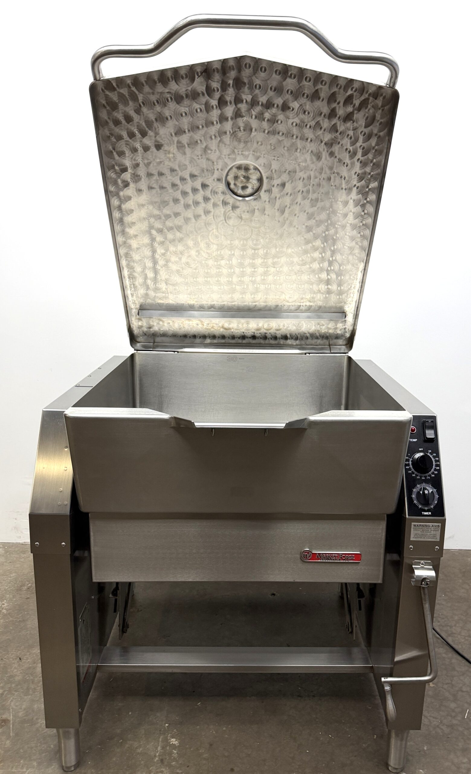 Market Forge 30 Gallon, Natural gas, Power tilt, Braising pan (Refurbished w/WARRANTY) (Copy) - Image 9