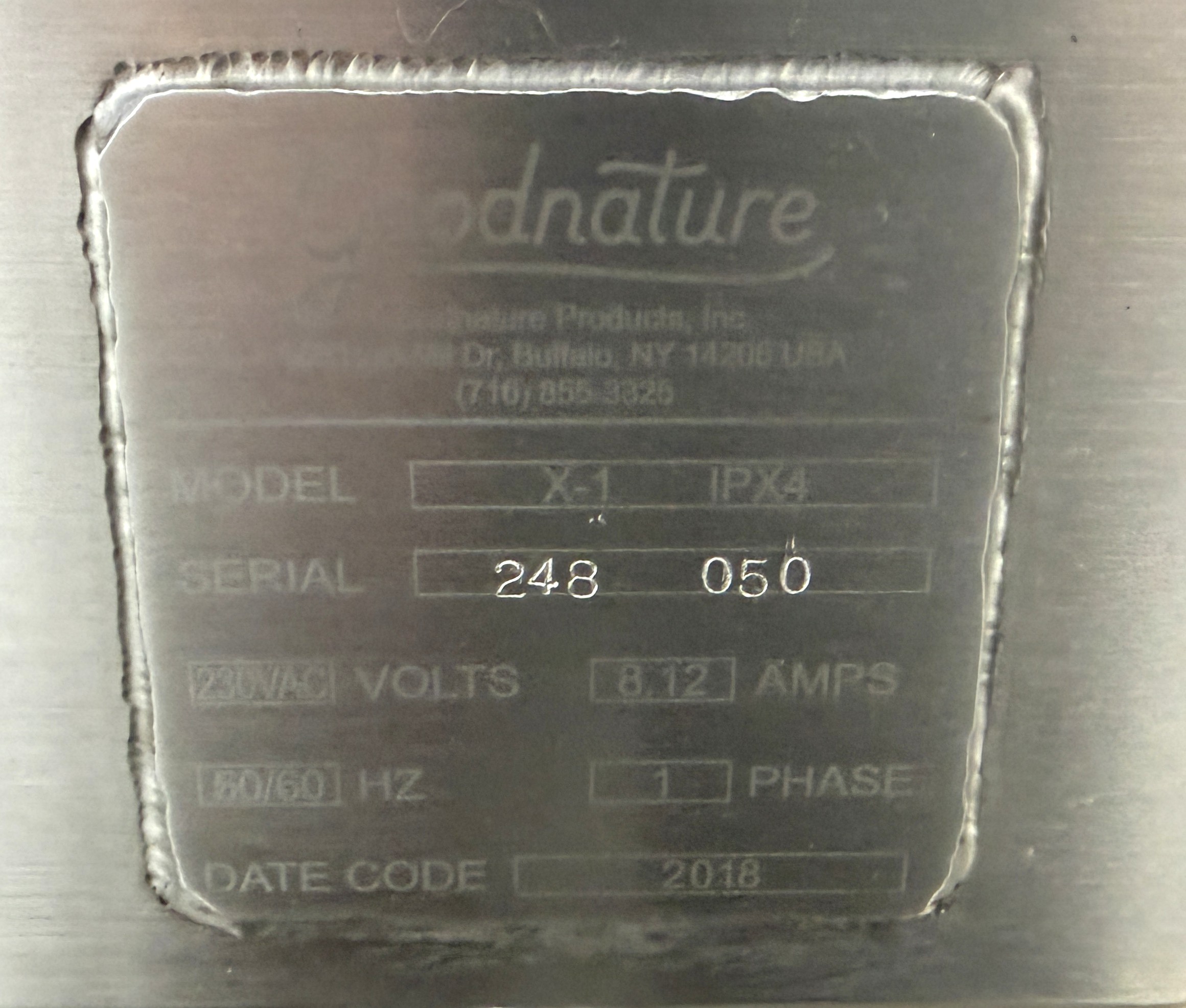 Goodnature X1 Commercial Cold Press Juicer -Exceptional condition (w/Warranty) - Image 10