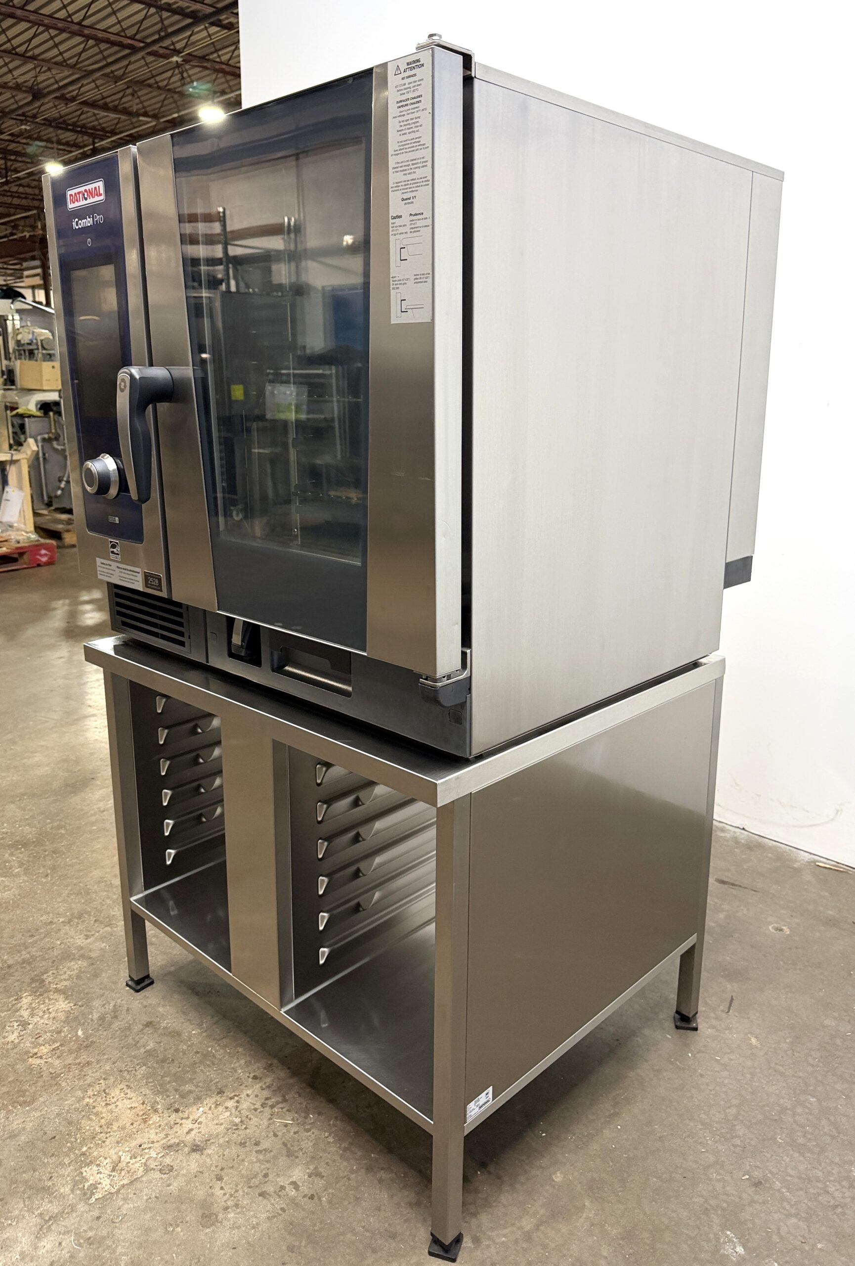 Rational IcombiPro, 6 Pan, Half Size, Electric Combi Oven w/ Stand Refurbished w/Warranty - Image 13