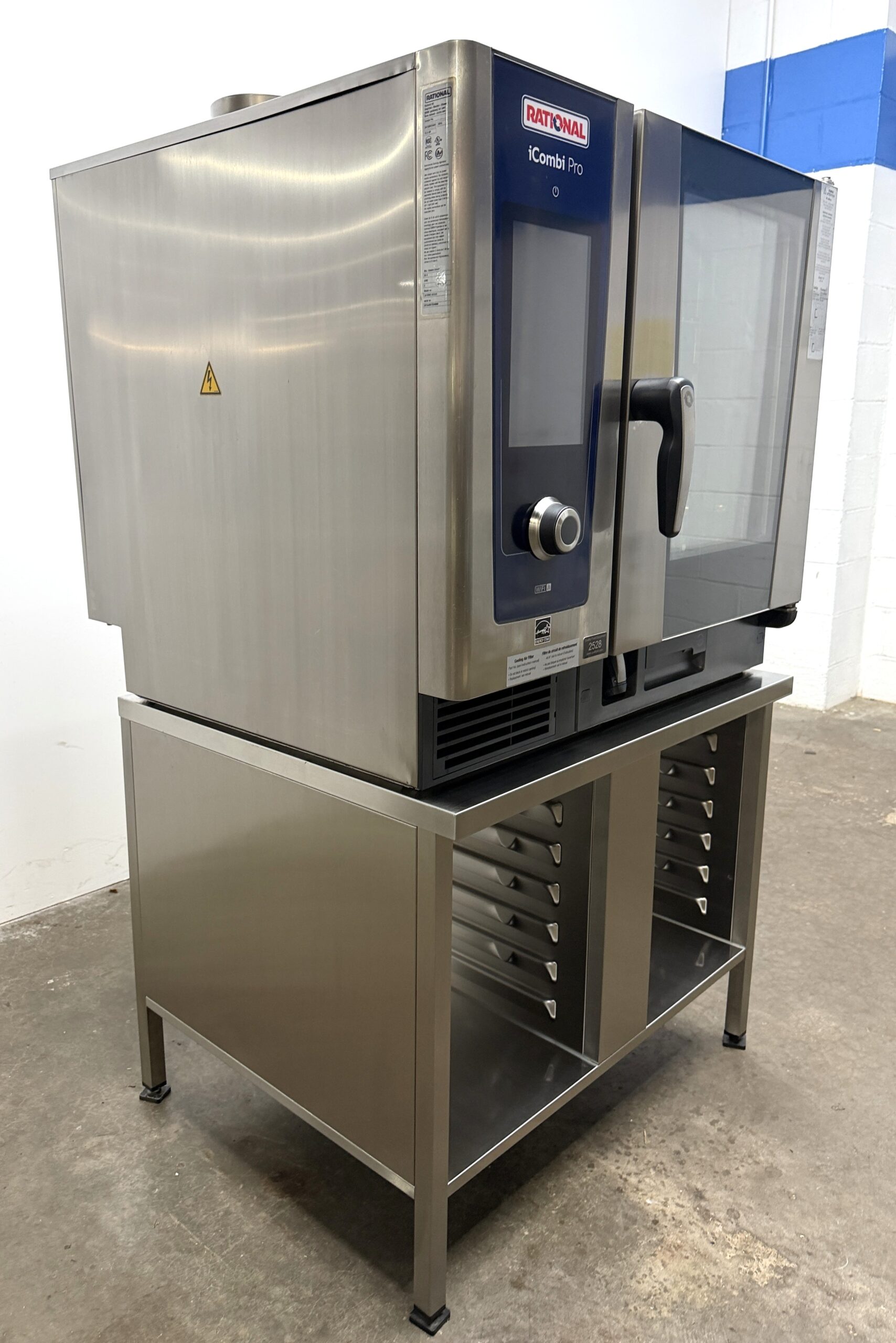 Rational IcombiPro, 6 Pan, Half Size, Electric Combi Oven w/ Stand Refurbished w/Warranty - Image 7